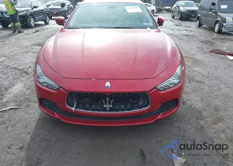 2015 Maserati Ghibli S Q4 from USA, damaged, VIN ZAM57RTA9F1155106